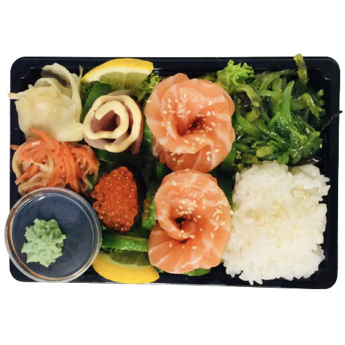 Liten sashimi (9 biter)